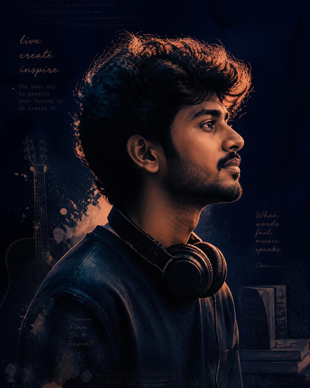 Ravir Scott — artistic portrait